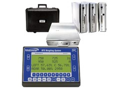 SW Intercomp race car weigh system