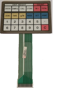 KSC2 keypad for Cas SC, bottom cable, old version